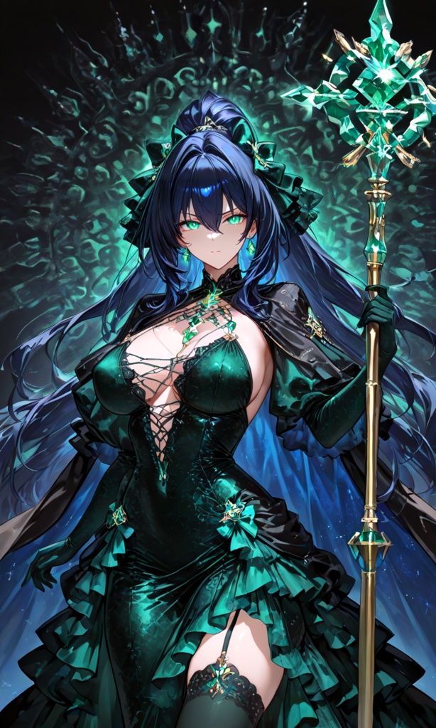 【翠緑の姫騎士ミューラ】王族護衛編10(300枚)