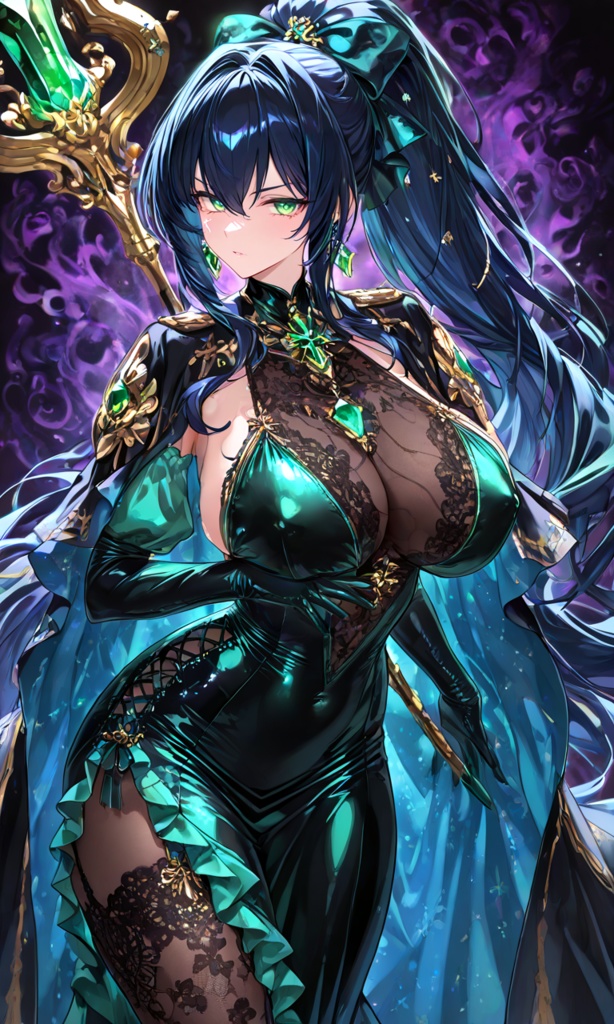 【翠緑の姫騎士ミューラ】王族護衛編10(300枚)