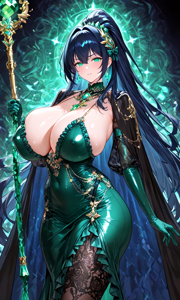 【翠緑の姫騎士ミューラ】王族護衛編10(300枚)