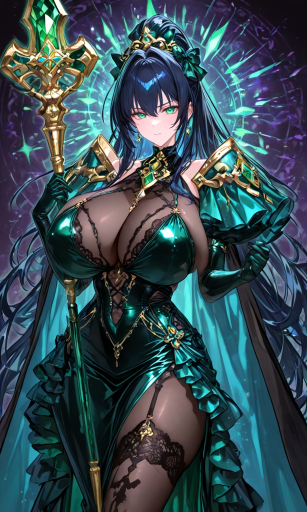 【翠緑の姫騎士ミューラ】王族護衛編10(300枚)