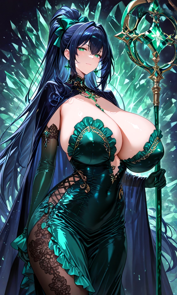 【翠緑の姫騎士ミューラ】王族護衛編10(300枚)