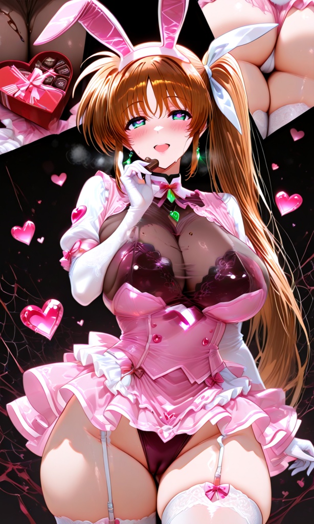 【バレンタイン2026・祭】03_高町なのは(300枚)