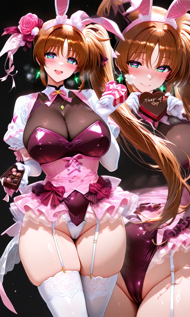 【バレンタイン2026・祭】03_高町なのは(300枚)