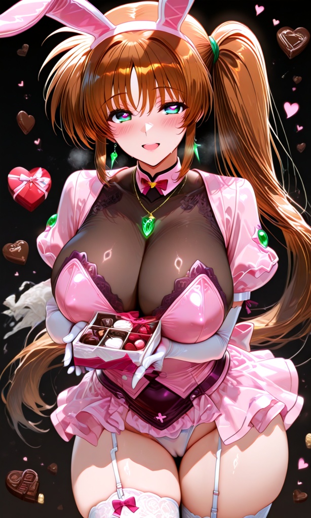 【バレンタイン2026・祭】03_高町なのは(300枚)