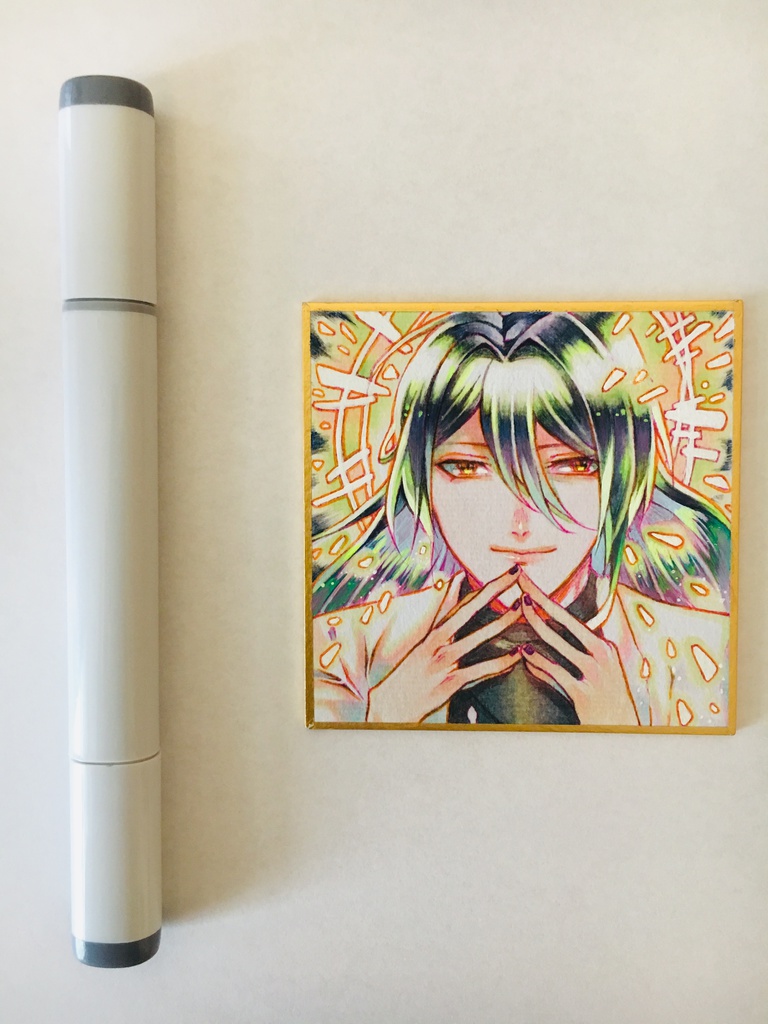 原画 神宮寺寂雷 ヒプマイ ミニ色紙イラスト 0個 Booth