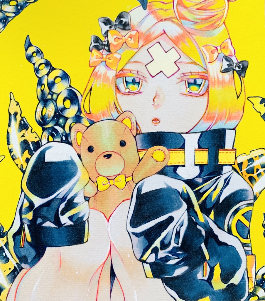 【原画】アビゲイル・ウィリアムズ(FGO)色紙イラスト