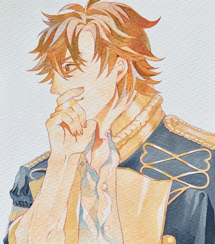 【原画】シルヴァン=ジョゼ=ゴーティエ(ファイアーエムブレム風花雪月)色紙イラスト