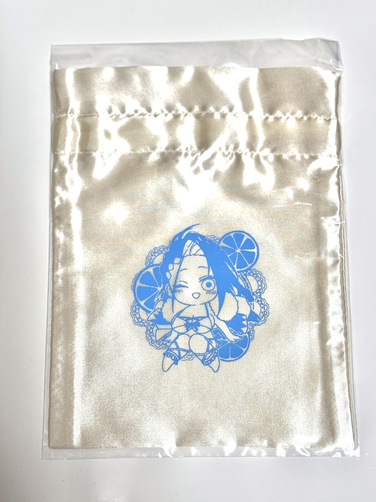 巾着ポーチ_3臨(白)