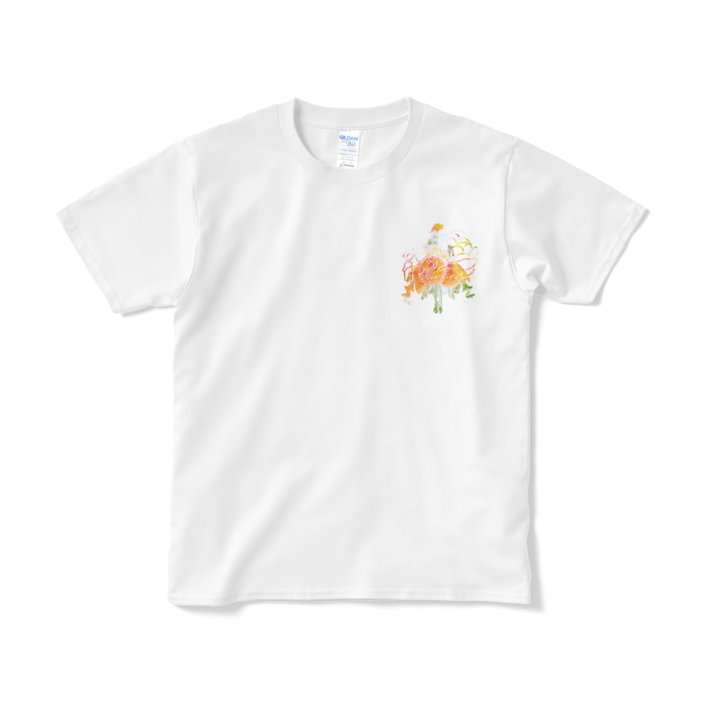 [華々里らなん]カラーデザインTシャツ(全2種)