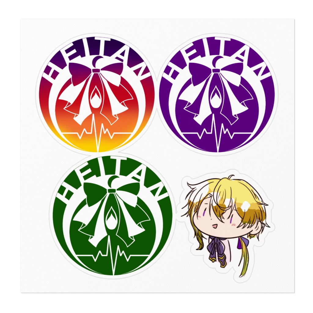 【華々里らなん 二周年記念】ステッカー