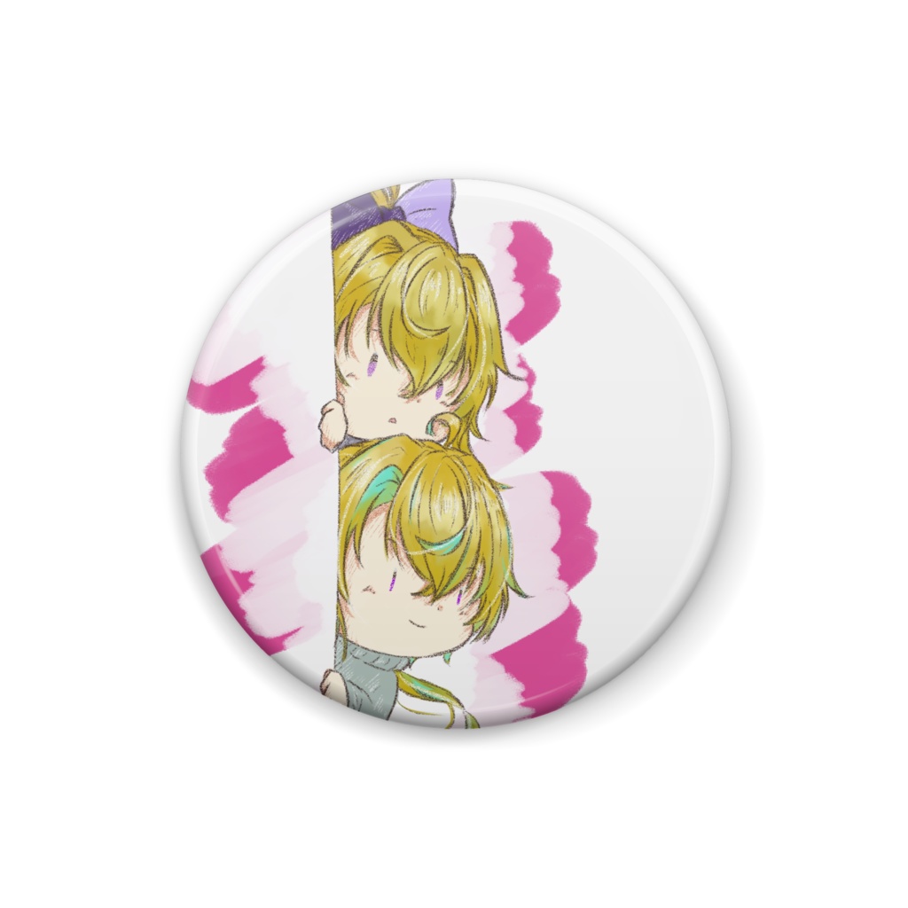 【華々里らなん 二周年記念】25mmミニ缶バッジ 全9種