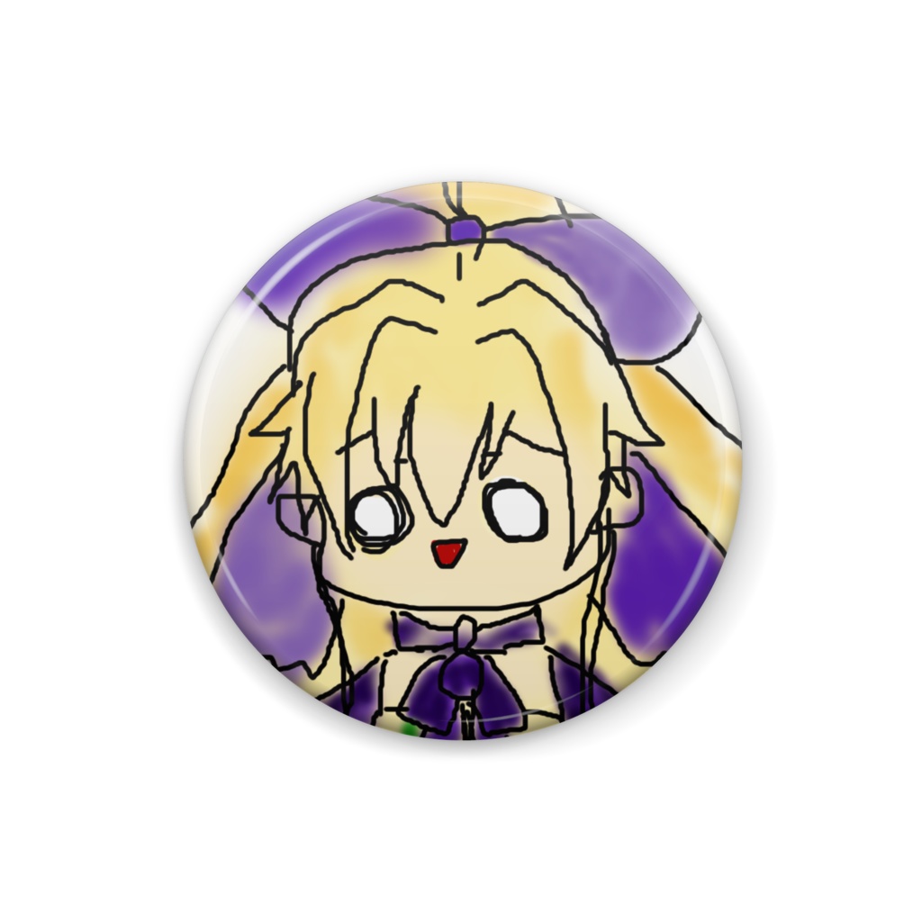 【華々里らなん 二周年記念】25mmミニ缶バッジ 全9種