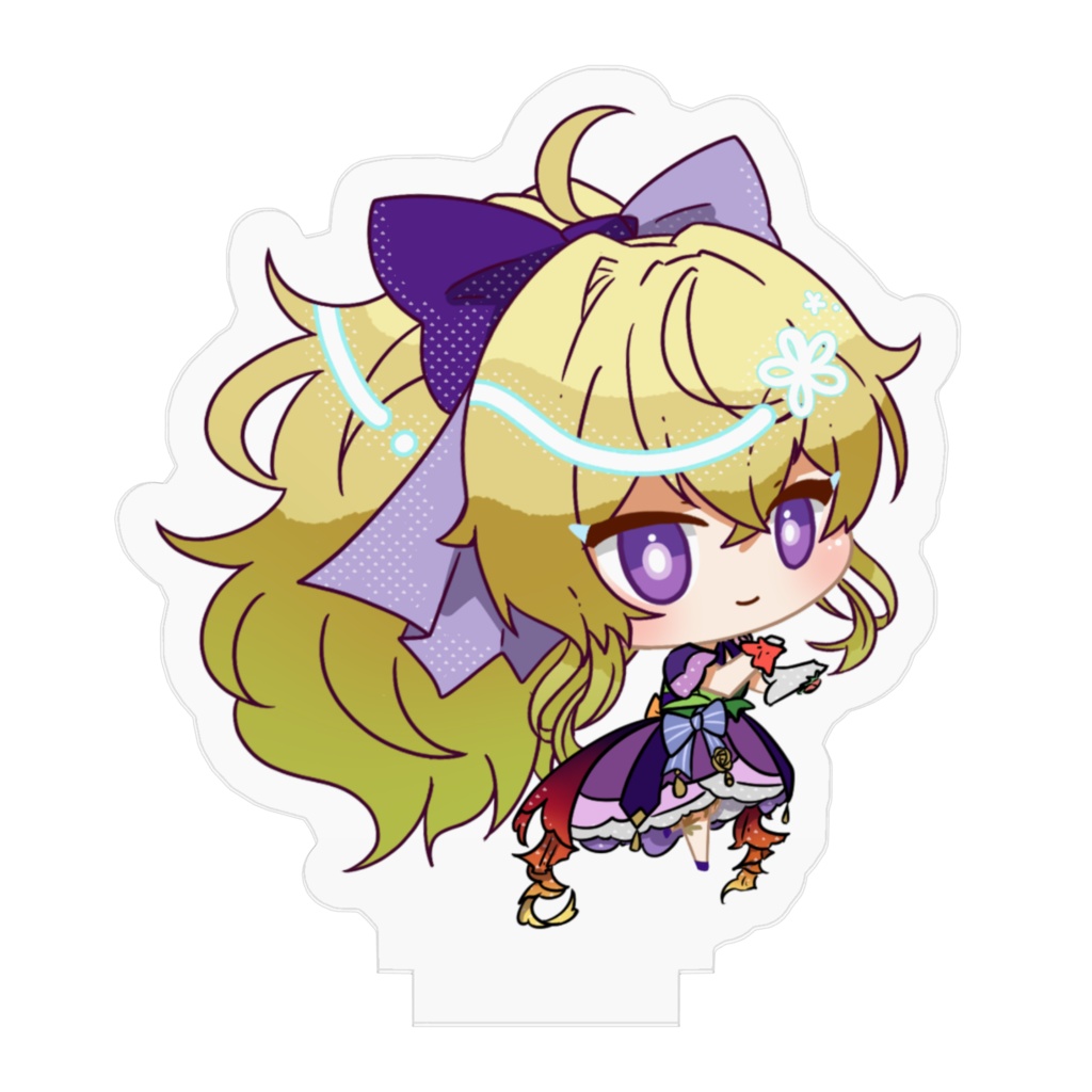 【華々里らなん 3-4周年記念】アクリルフィギュア-デフォルメver.-