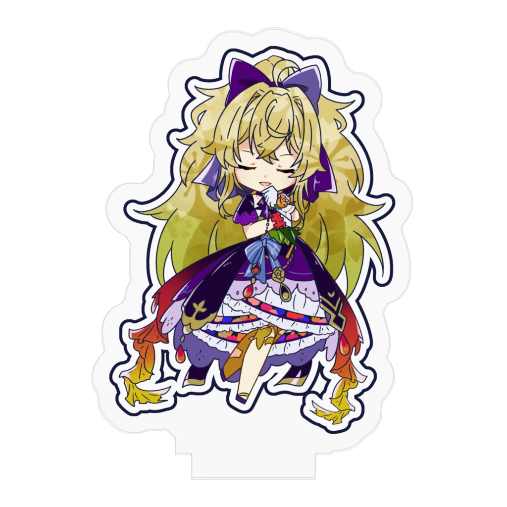 【華々里らなん 3-4周年記念】アクリルフィギュア-4頭身ver.- 全4種