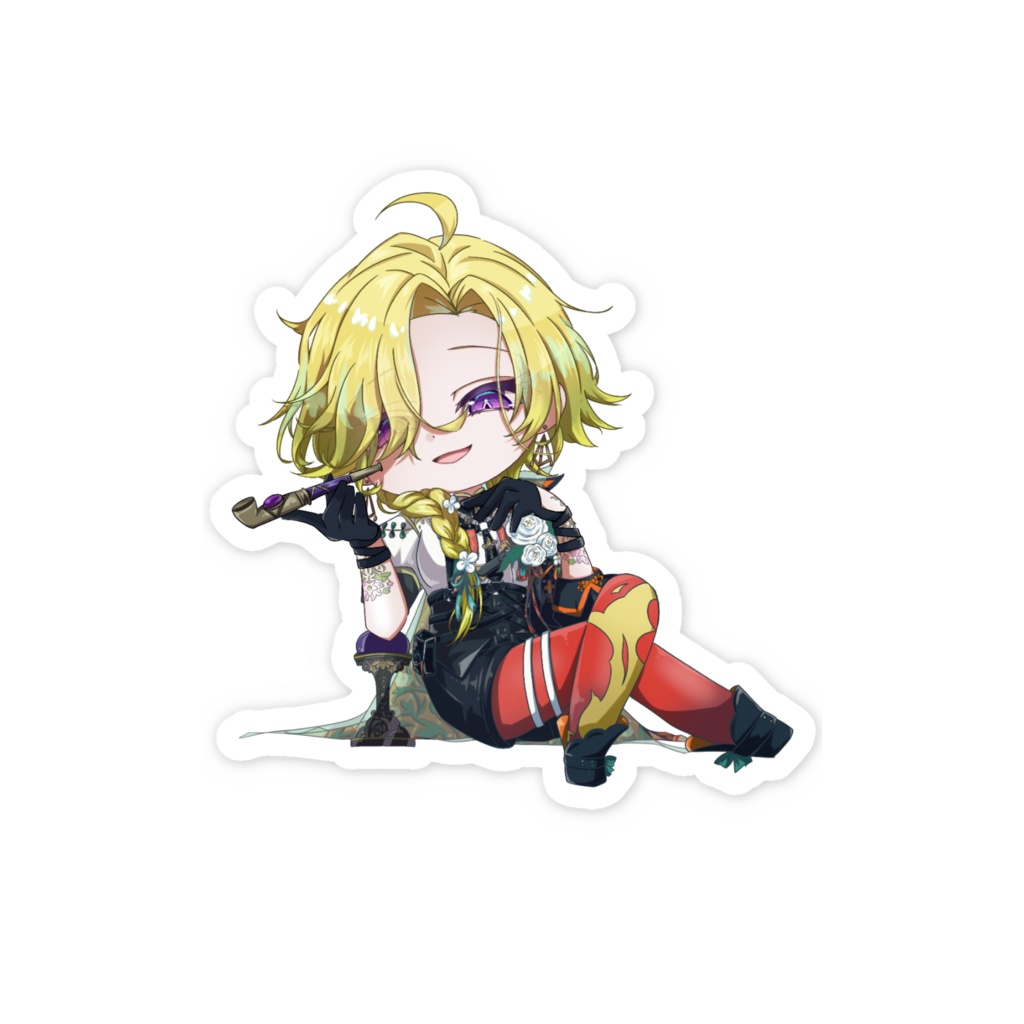 【華々里らなん5周年】スマホステッカー