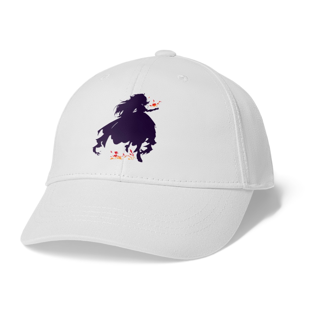 【華々里らなん5周年】キャップ【ホワイト】