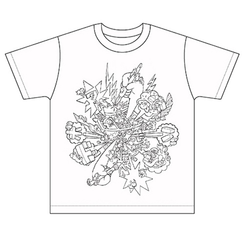 【マンガのハナシフェスティバル】Ｔシャツ（白）