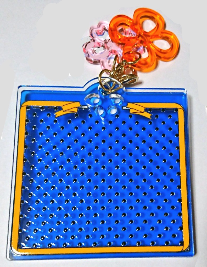 五虎退背景フレームアクキー