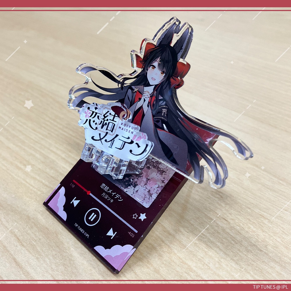 TIPTUNES 3Dアクリルスタンド ft. 月深ツキ