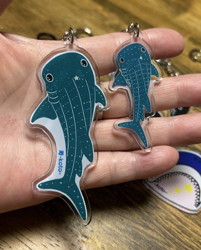 ジンベイザメさん 縁取り