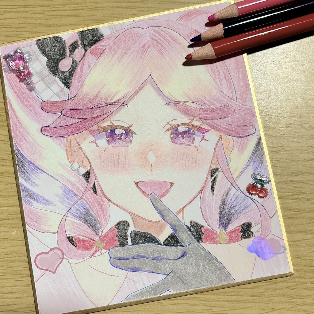 色紙原画 キュアキッス