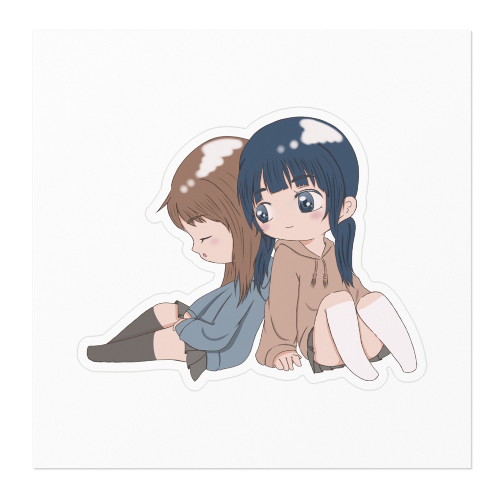 ニコイチ ステッカー