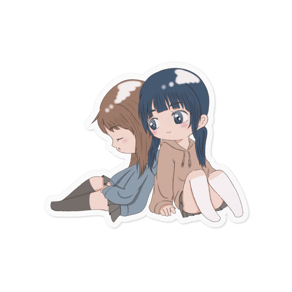 ニコイチ ステッカー