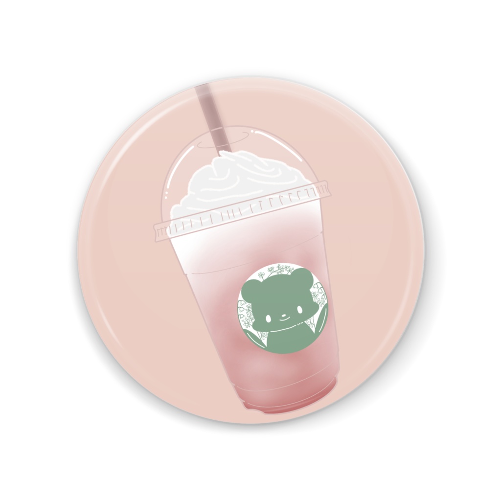 フラペチーノ　缶ミラー