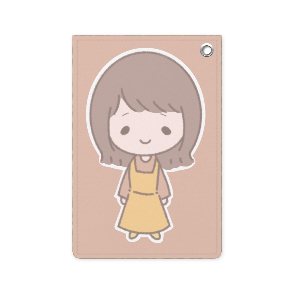 ゆるふわ女子 パスケース