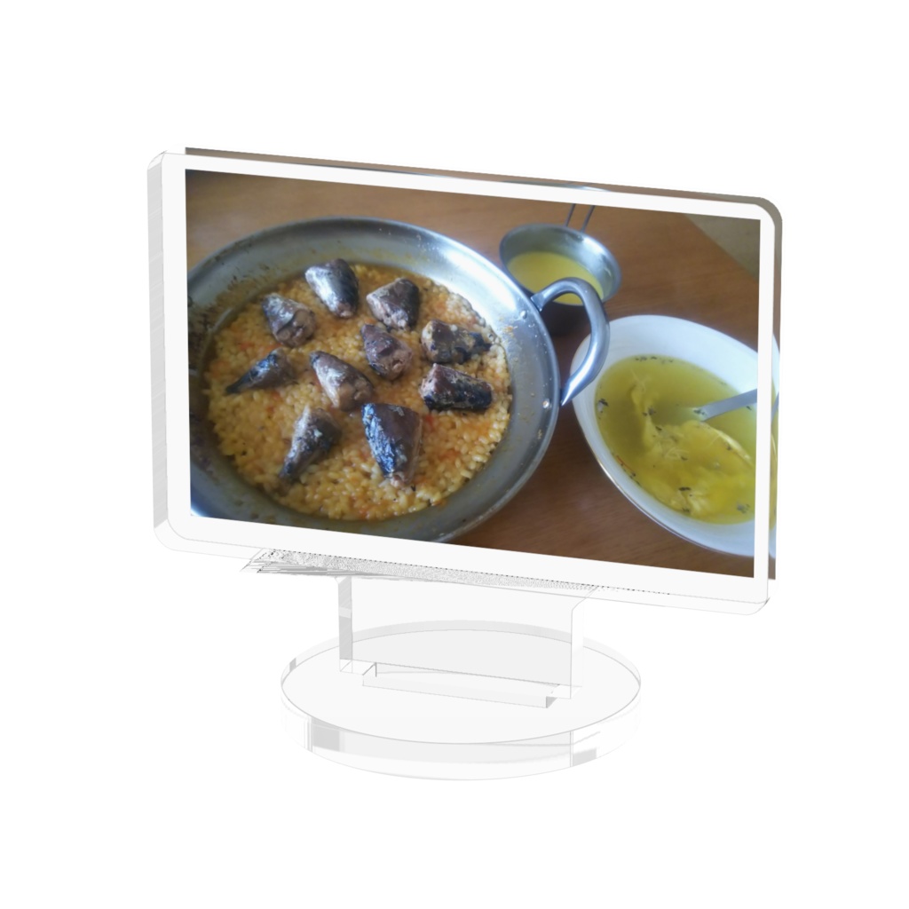 パエリアのアクスタ