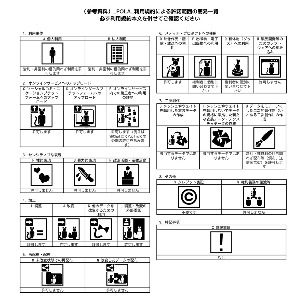 うさぺん【vrchat想定 / アバター用】