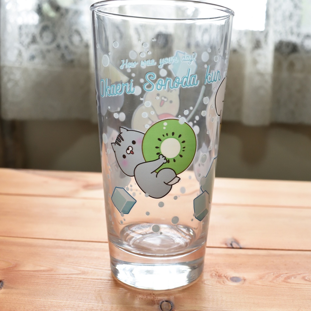 ぷかしゅわソーダグラス