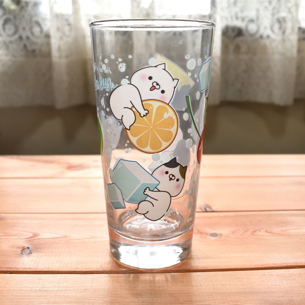 ぷかしゅわソーダグラス
