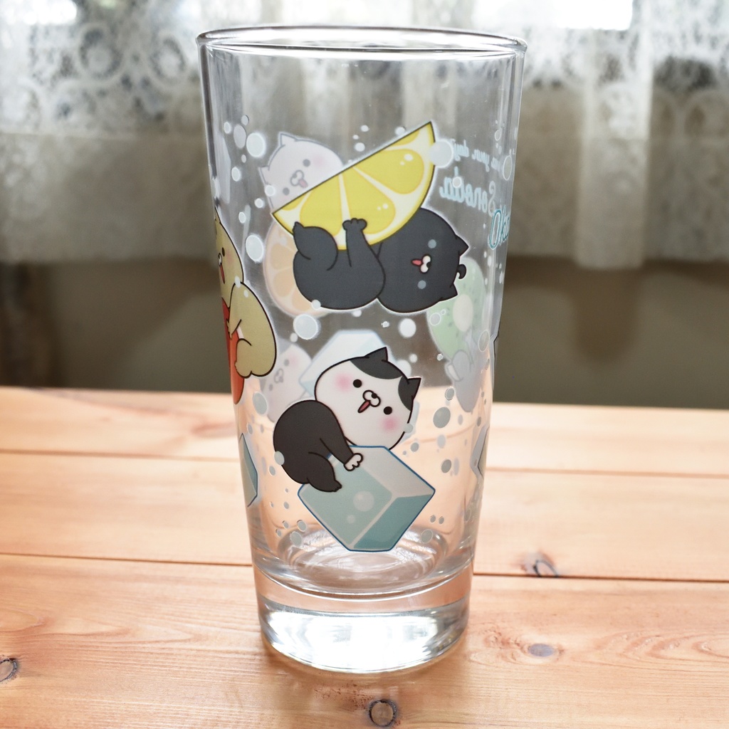 ぷかしゅわソーダグラス