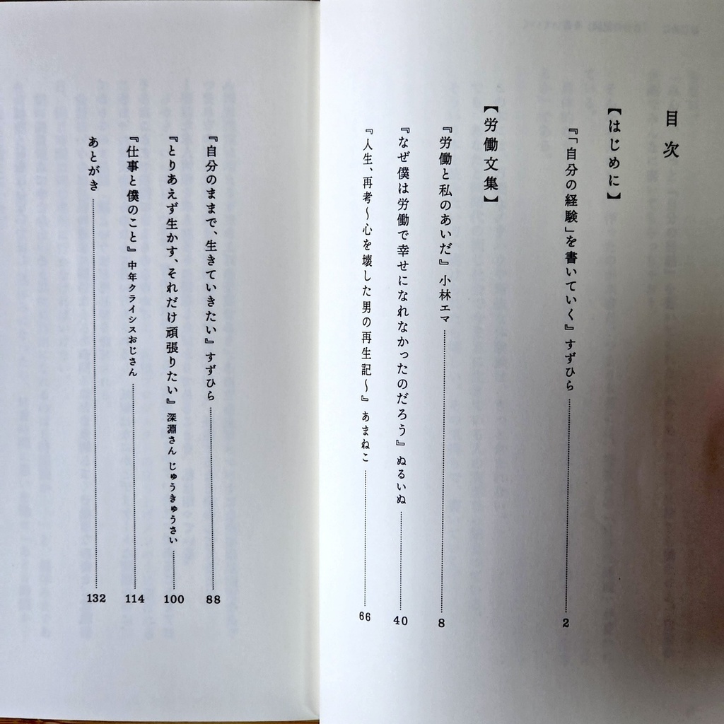 労働文集 考働01