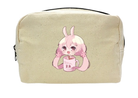 キャンパスファスナーポーチ(M)②