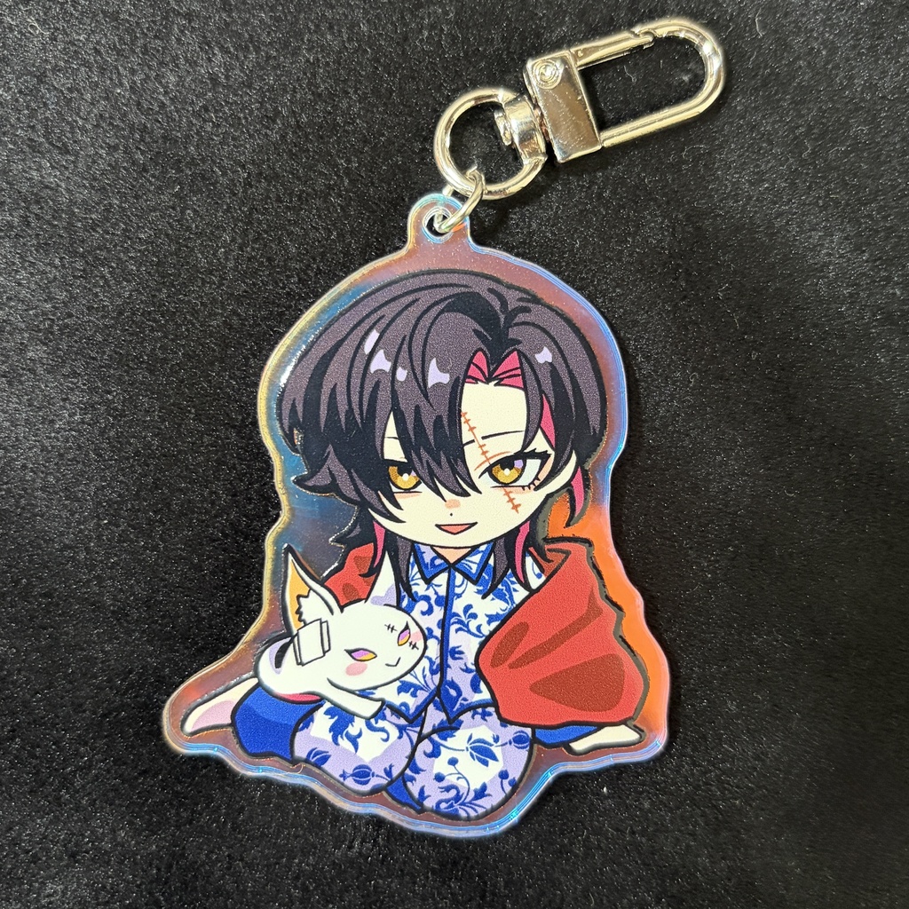 オーロラアクリルキーホルダー　Zali