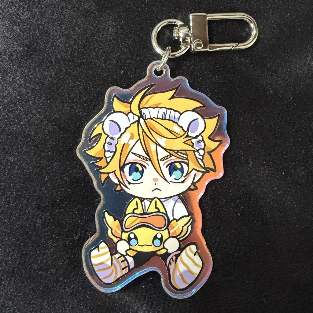 オーロラアクリルキーホルダー　Wilson