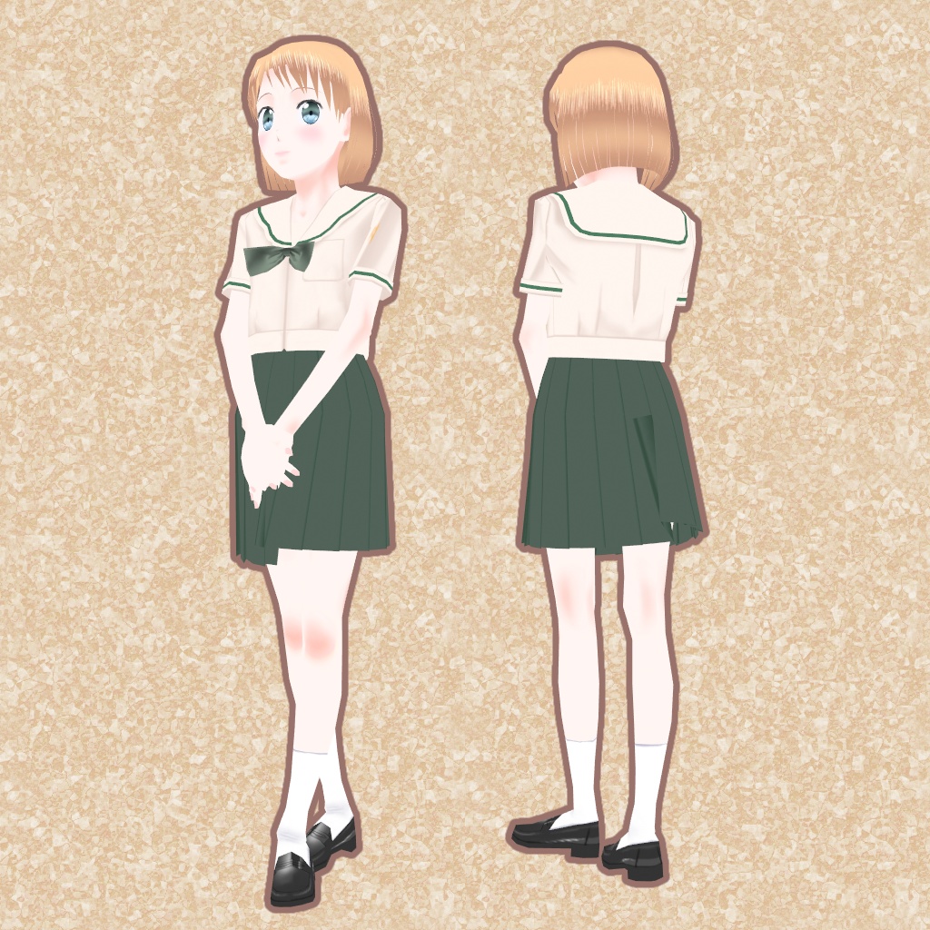 O阪国際O和田中学校旧夏服 由香