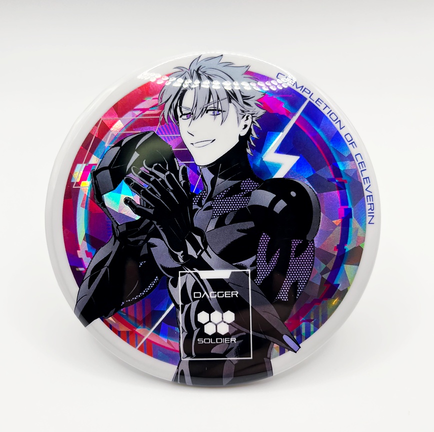 CELEVERIN完結記念ビッグホログラム缶バッジ