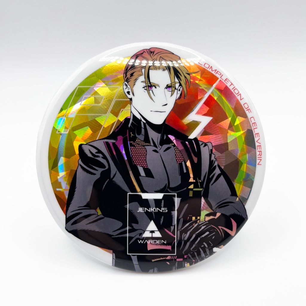 CELEVERIN完結記念ビッグホログラム缶バッジ