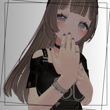 【VRC想定/17アバター対応】MH SweetJumble ブレスレット/リング/バングル