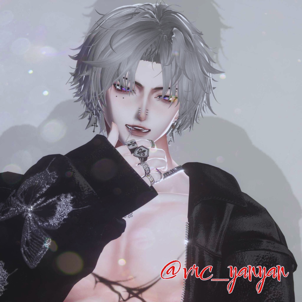 【VRC想定/16アバター対応】【MA対応】MH MixRing