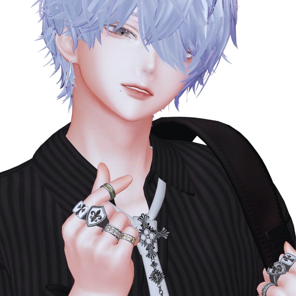 【VRC想定/16アバター対応】【MA対応】MH MixRing