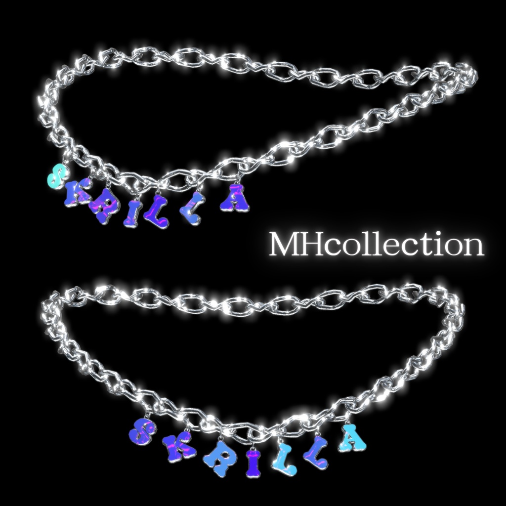 【VRC想定/19アバター対応】【MA対応】MH individuality ネックレス