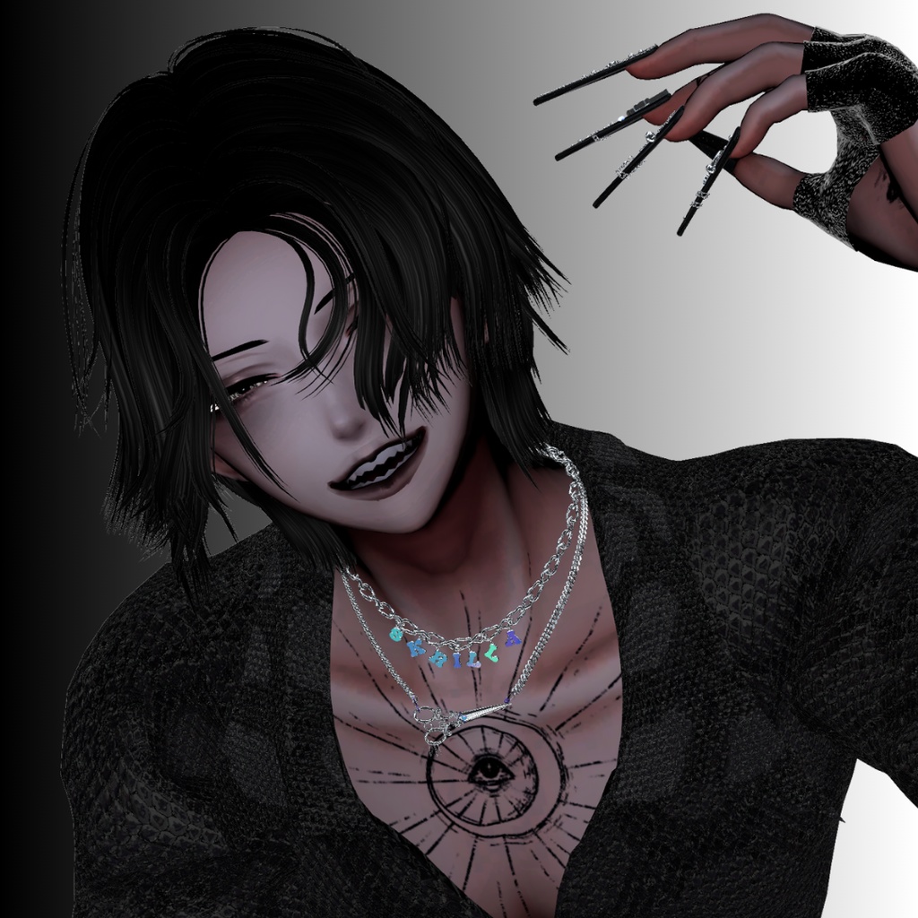 【VRC想定/19アバター対応】【MA対応】MH S&SCISSROS