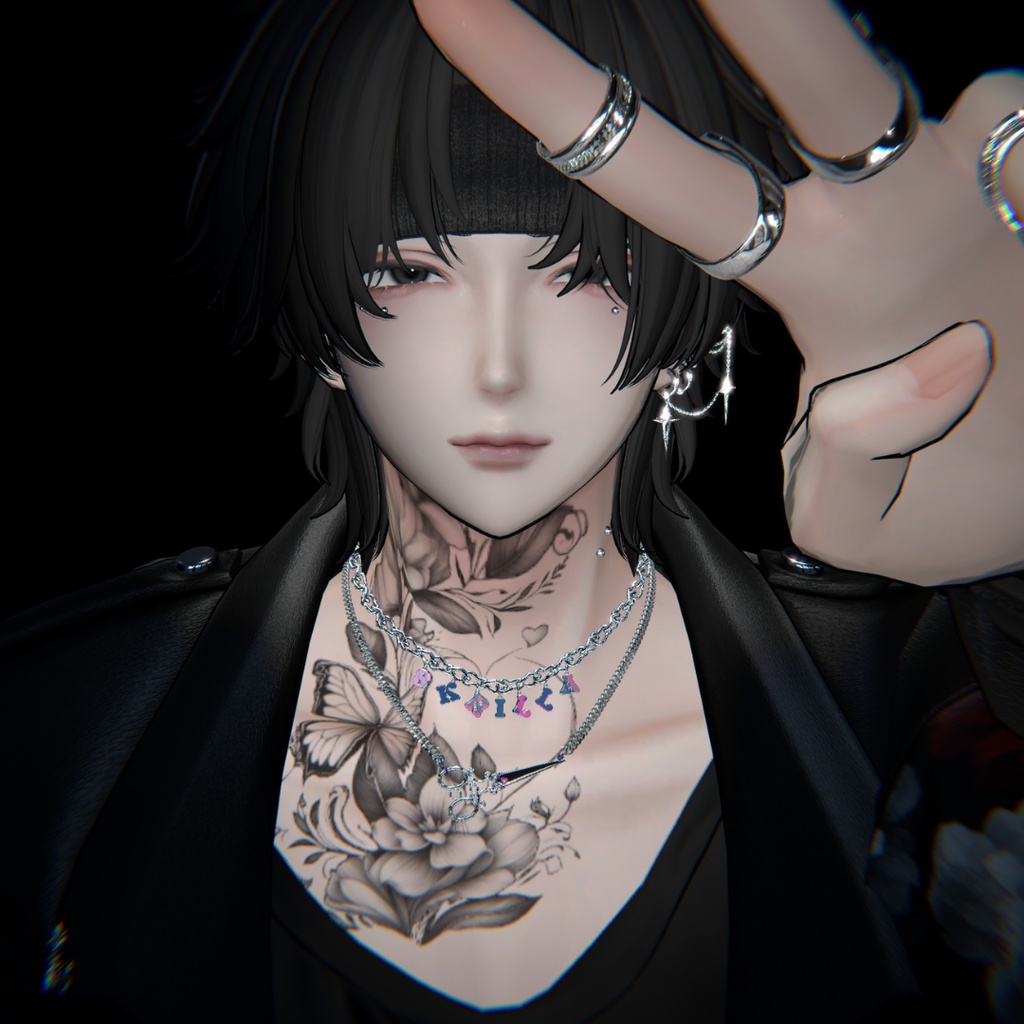 【VRC想定/19アバター対応】【MA対応】MH S&SCISSROS