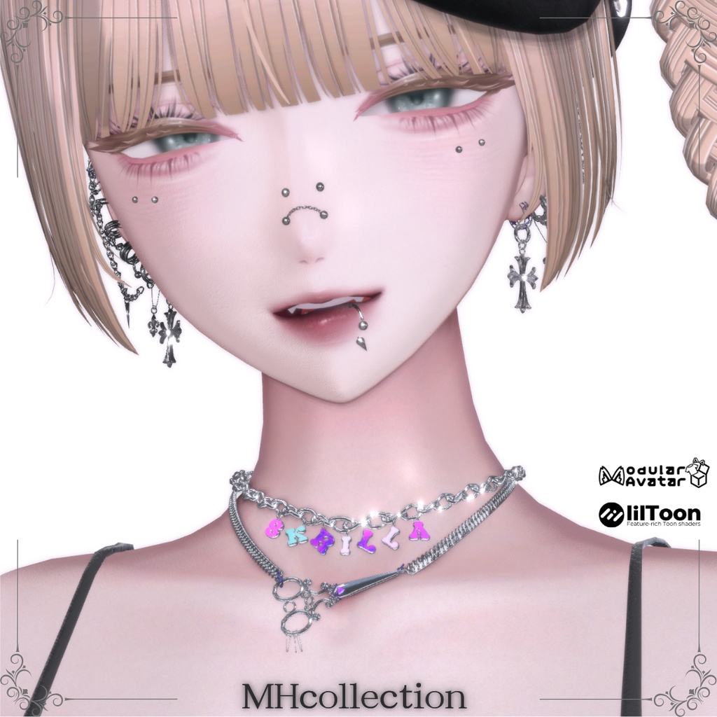 【VRC想定/19アバター対応】【MA対応】MH S&SCISSROS