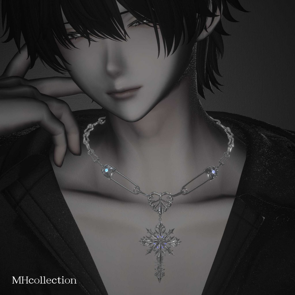 【VRC想定/18アバター対応】【MA対応】MH UNLEASH necklace