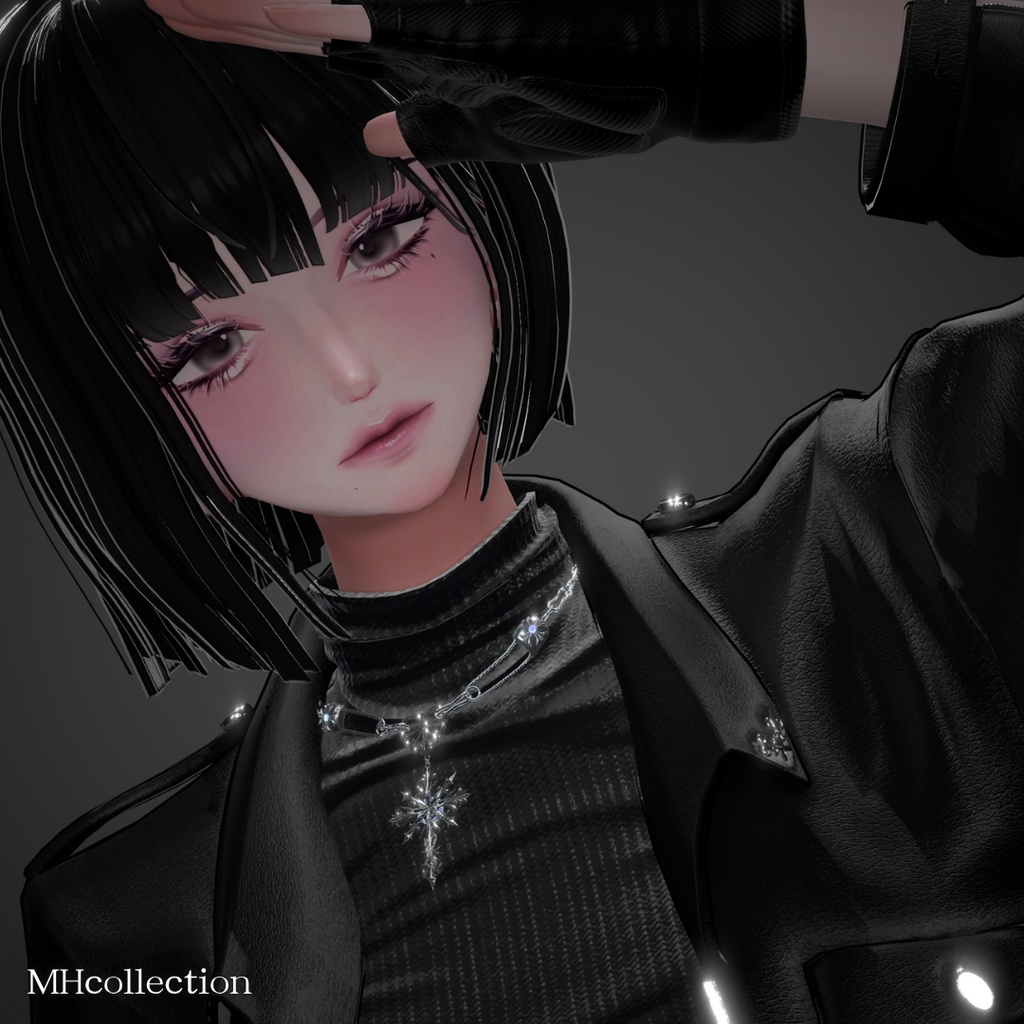 【VRC想定/18アバター対応】【MA対応】MH UNLEASH necklace